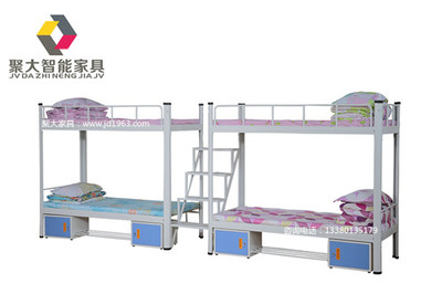 永州学生公寓床批发 永州双层铁床定制 铁床老司机聚大家具为您服务_五金栏目_